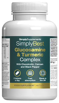 Glucosamine Turmeric Chondroitin Calcium (60 Tablets)