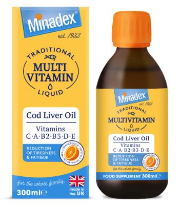 Minadex Multivitamin Liquid - 300ml