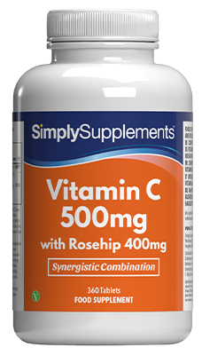 Vitamin C 1000mg Rosehip 800mg (360 Tablets)