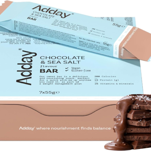 Adday Chocolate & Sea Salt Flavoured Bars 7 Bars