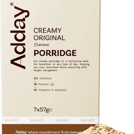 Adday Creamy Original Flavoured Oat Porridge 7 Sachets