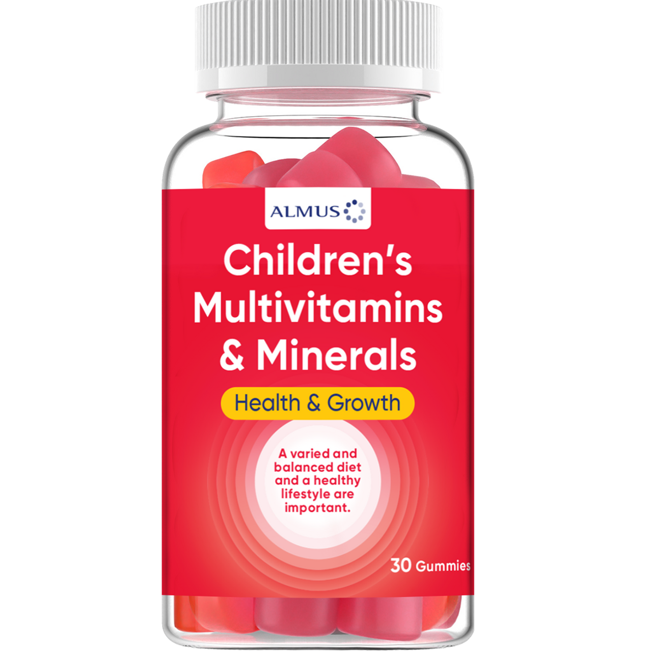 Almus Child Multivitamins & Minerals 30 Gummies