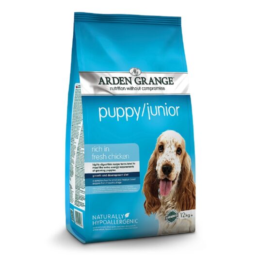 Arden Grange Puppy/Junior Dog Rich In Fresh Chicken Dry Dog Food 12kg