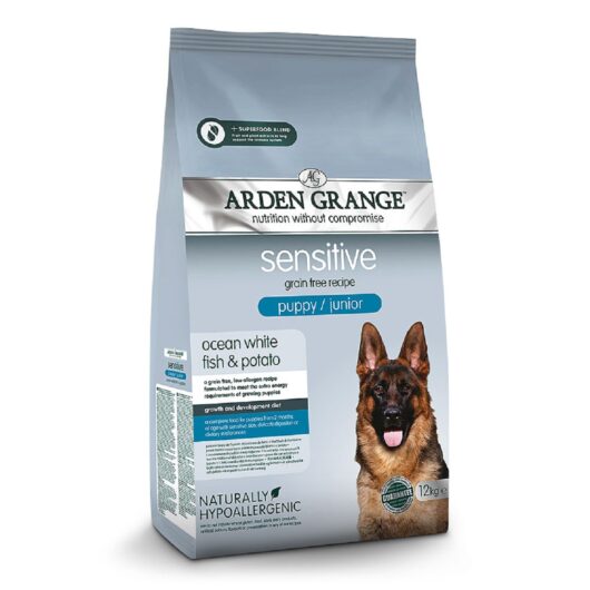 Arden Grange Puppy/Junior Dog Sensitive Ocean Fish & Potato Dry Dog Food