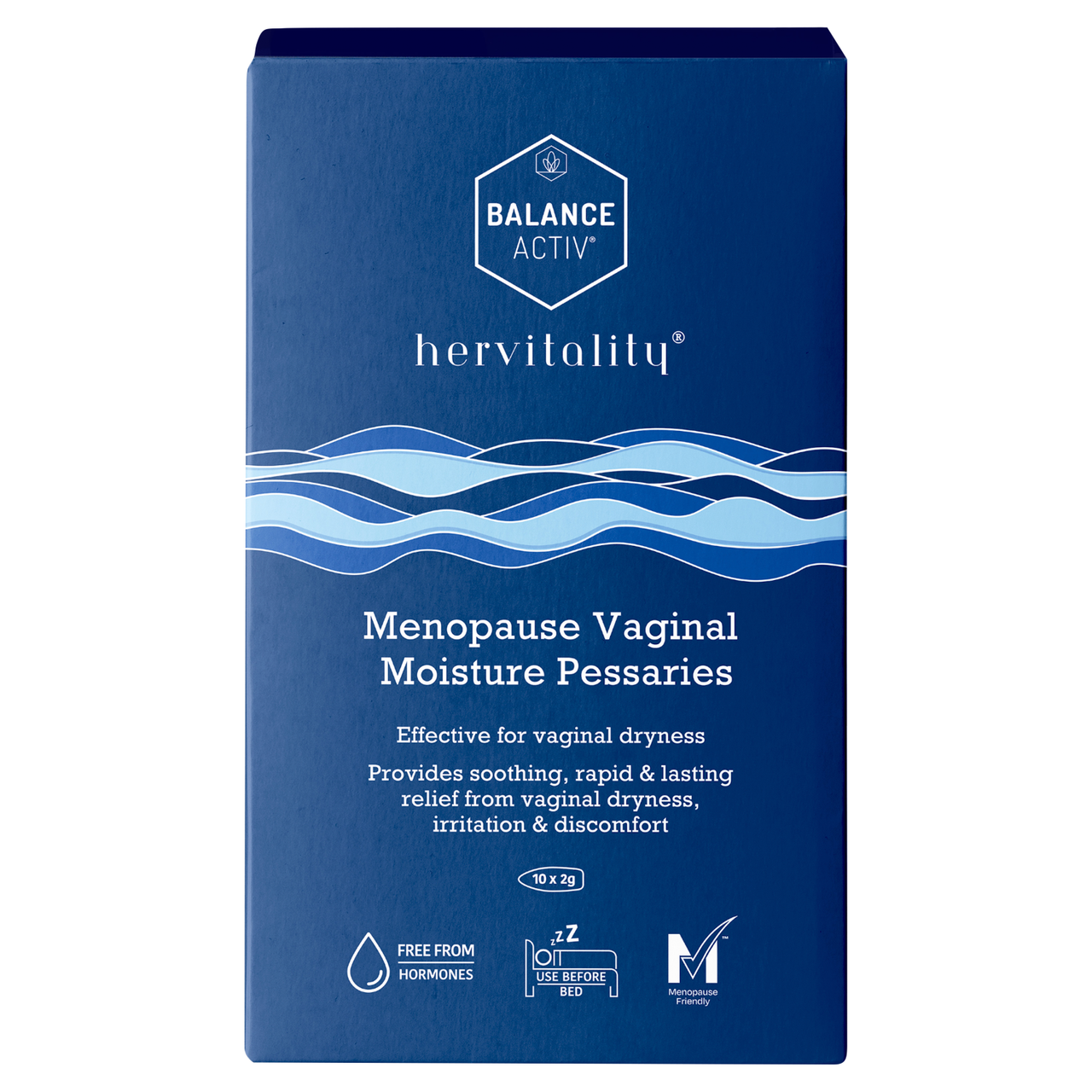 Balance Activ HerVitality Vaginal Dryness Pessaries 10x2g