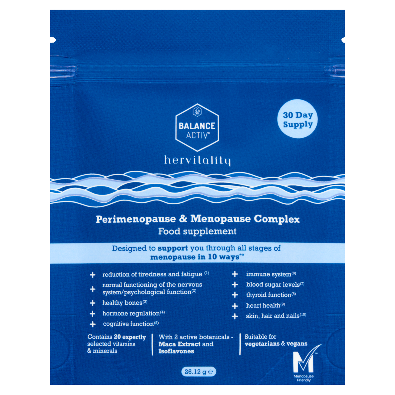 Balance Activ Hervitality Menopause Supplements 30 Capsules