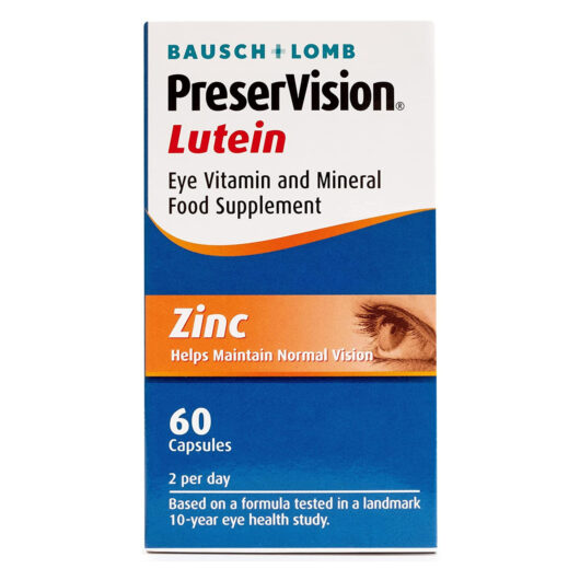 Bausch & Lomb PreserVision Lutein 60 Capsules