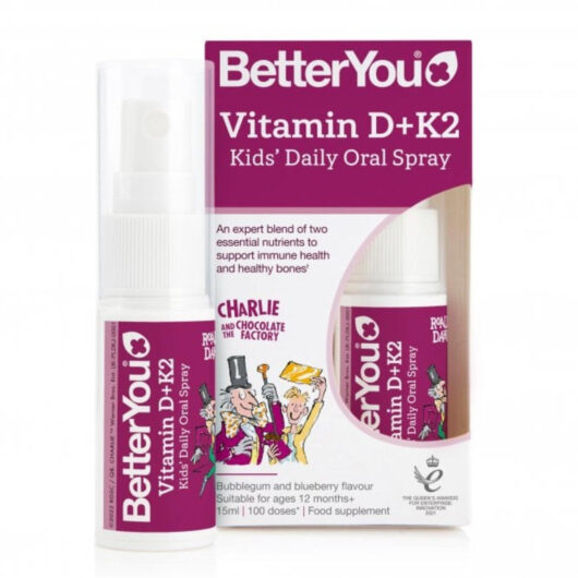 BetterYou Vitamin D + K2 Kids 15ml