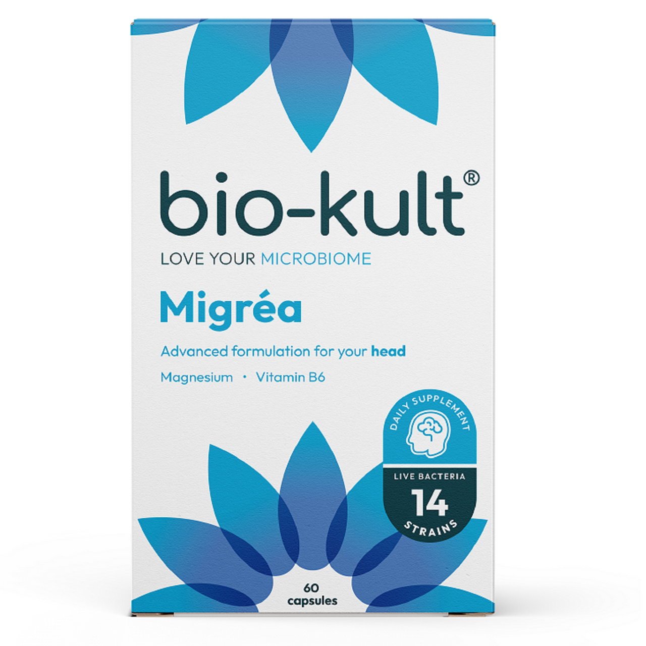 Bio-Kult Migrea Biotics Gut Supplement 60 Capsules