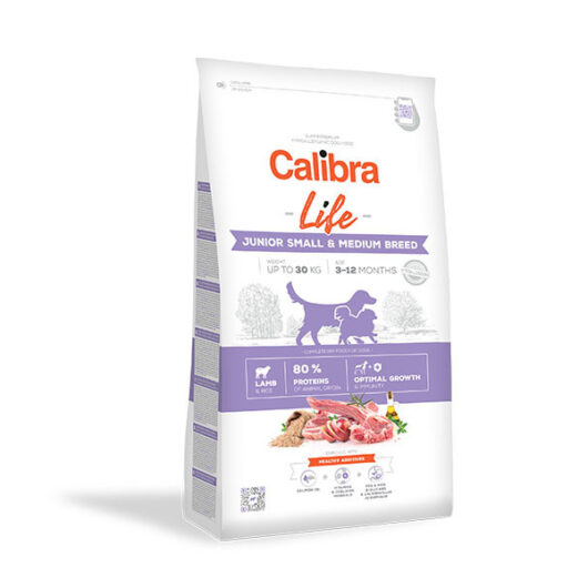 Calibra Dog Life Junior Small & Medium Breed Lamb
