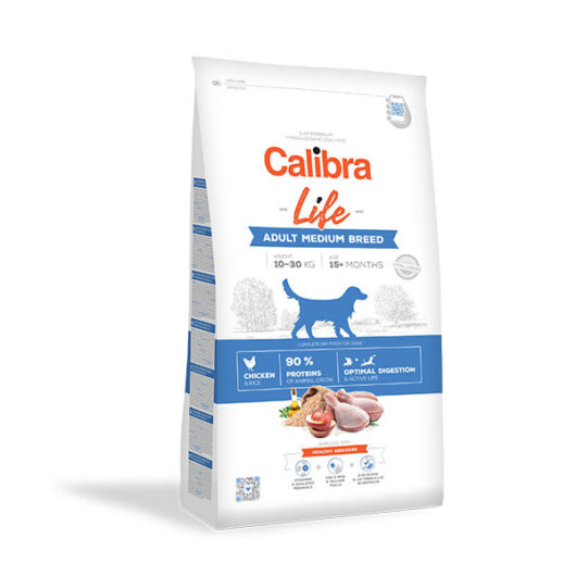 Calibra Life Dog Adult Medium Breed Chicken