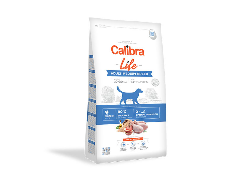 Calibra Life Dog Adult Medium Breed Chicken