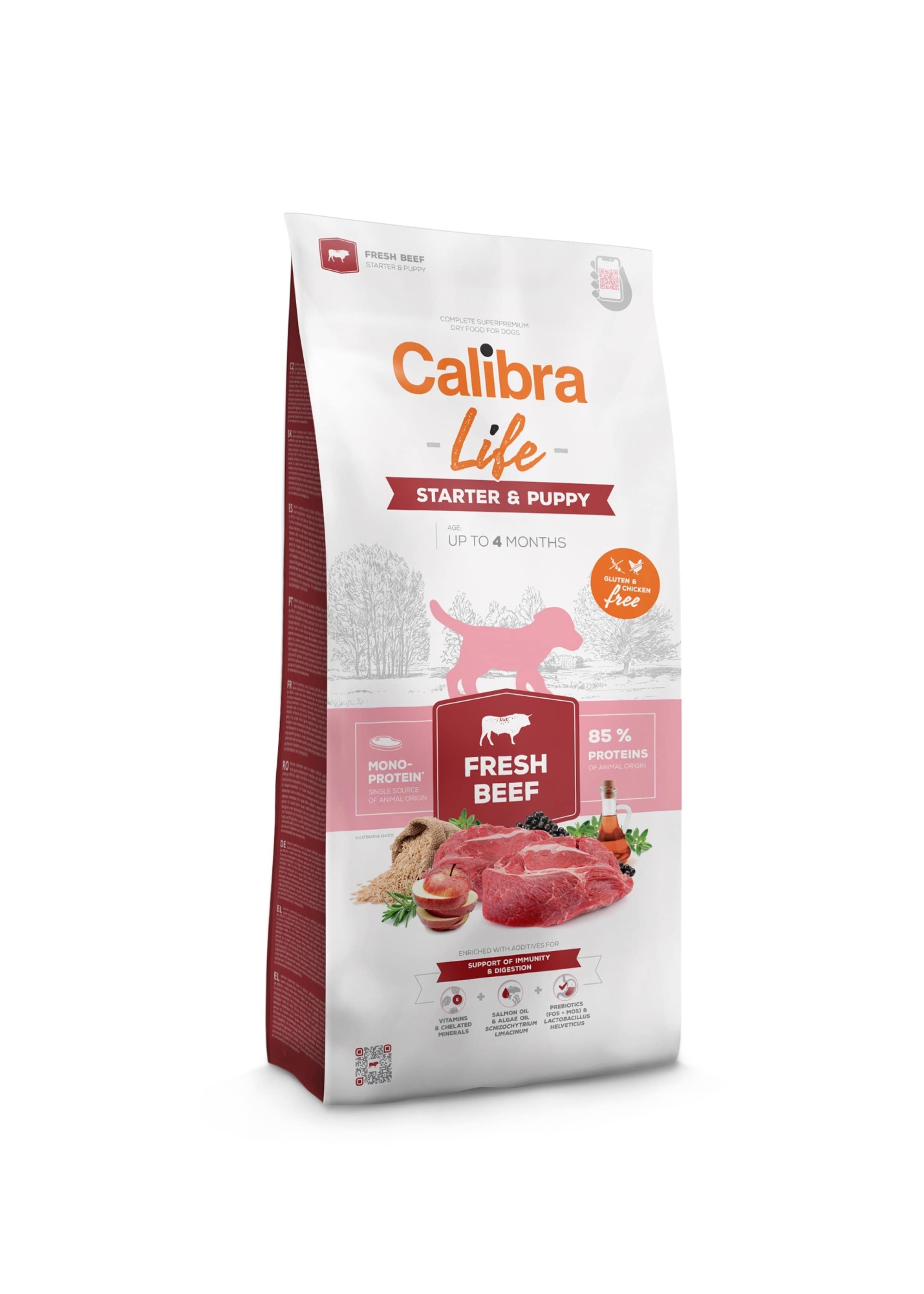 Calibra Life Dog Starter & Puppy Fresh Beef 2.5kg
