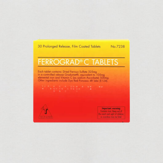 Ferrograd C Film Coated 30 Tablets