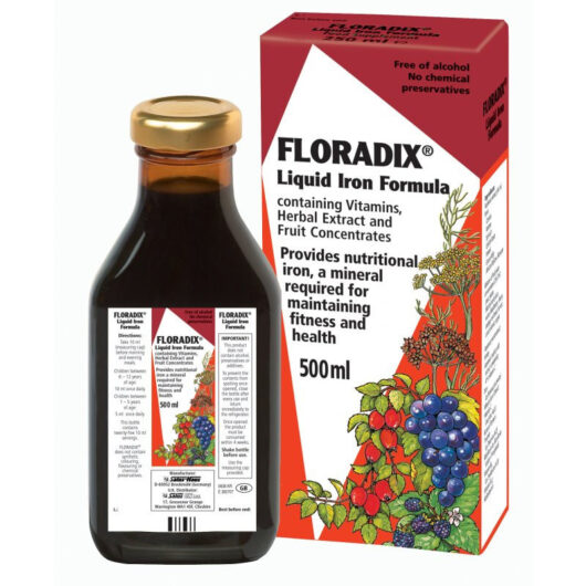 Floradix Liquid Iron Formula 500ml