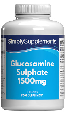 Glucosamine Sulphate 1500mg Tablets (180 Tablets)