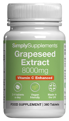 Grapeseed Extract 8000mg (360 Tablets)