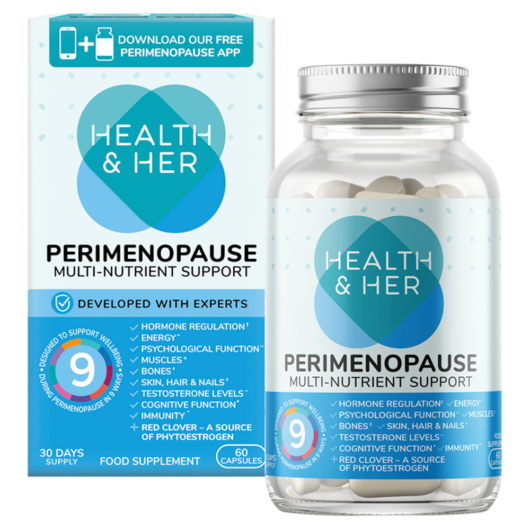 Health & Her Perimenopause Multi Nutrient Support Supplement 60 Capsules