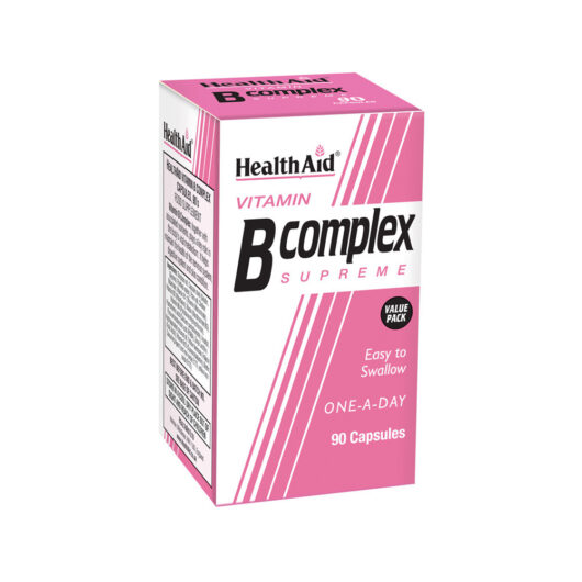 HealthAid Vitamin B Complex Supreme 90 Capsules