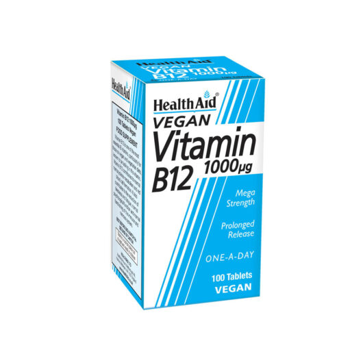 HealthAid Vitamin B12 1000ug 100 Tablets