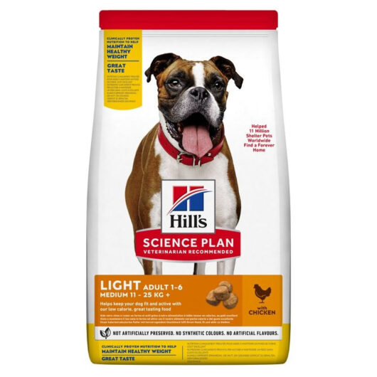 Hill's Science Plan Adult Light Dry Dog Chicken