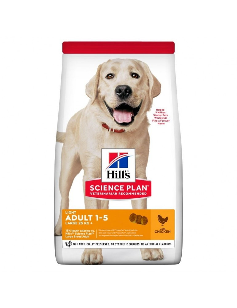 Hill's Science Plan Adult Light Dry Dog Food Chicken