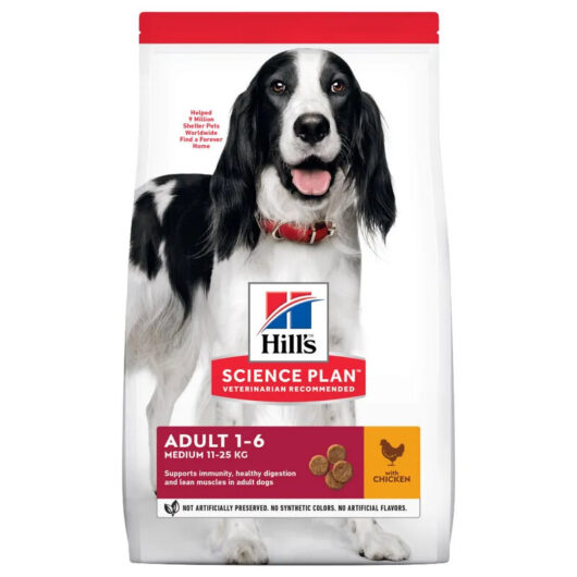 Hill's Science Plan Medium Adult Dry Dog Food Chicken 14kg
