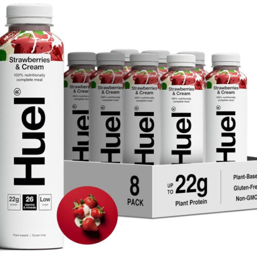 Huel Ready to Drink Strawberries & Cream 500ml x 8