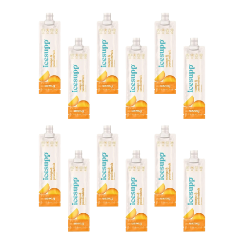 Icesupp Frozen Nutritional Supplement Mango & Passionfruit 12 Pack
