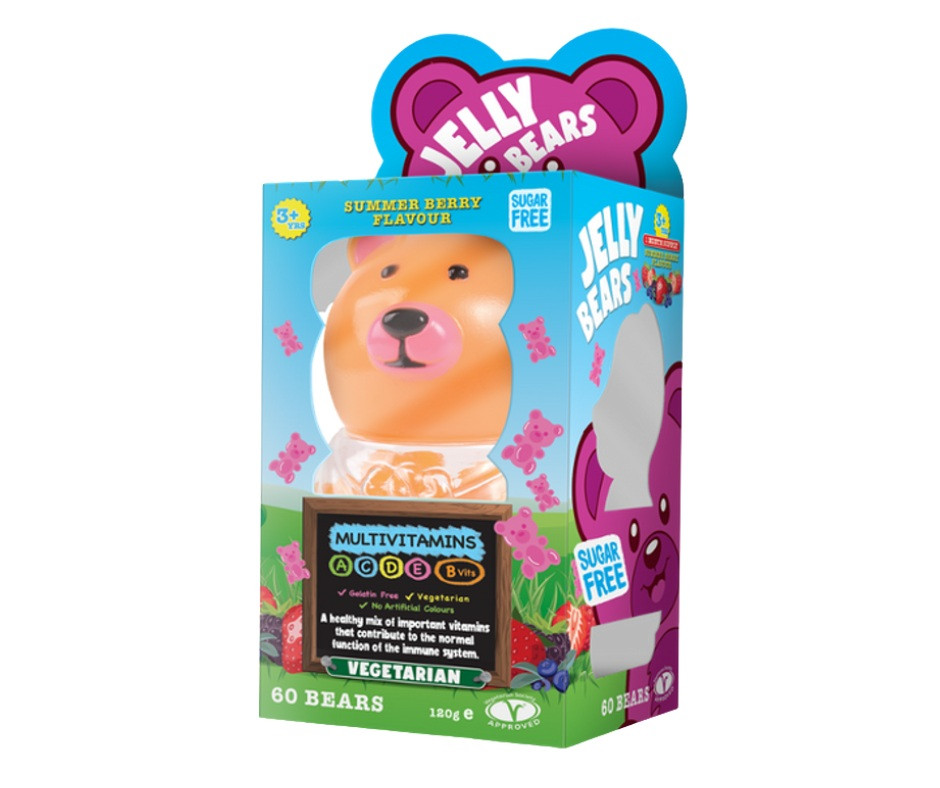 Jelly Bear Multivitamin Jar 1 month
