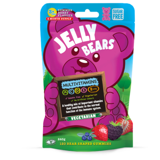 Jelly Bear Multivitamin Pouch 2 month