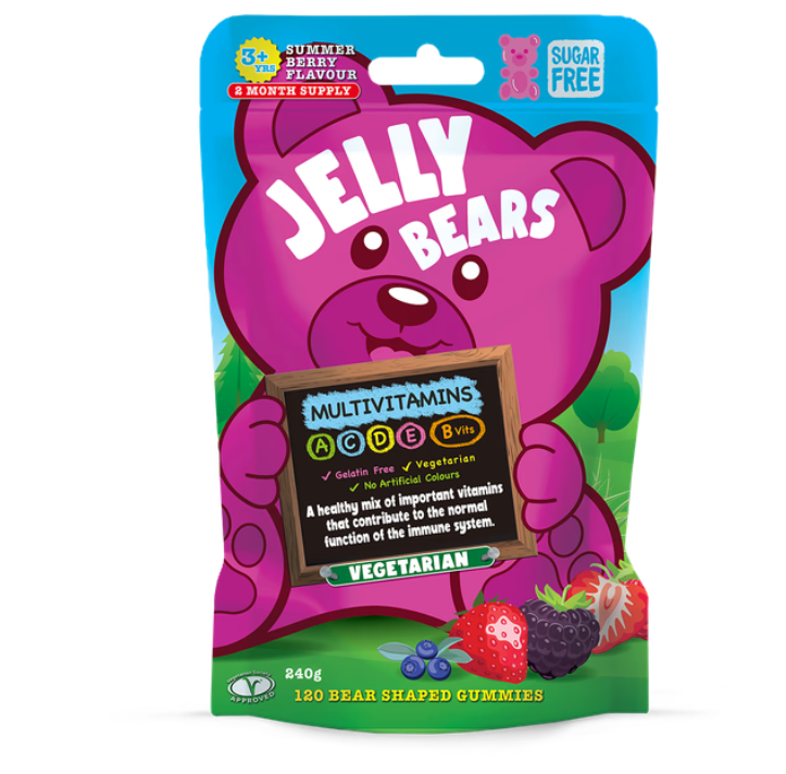 Jelly Bear Multivitamin Pouch 2 month