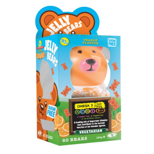 Jelly Bear Omega 3 Jar 1 month