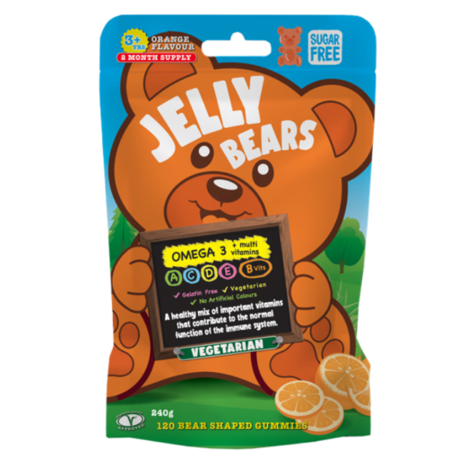 Jelly Bear Omega 3 Pouch 2 month
