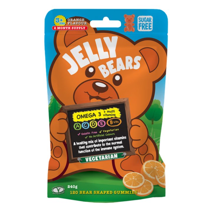 Jelly Bear Omega 3 Pouch 2 month
