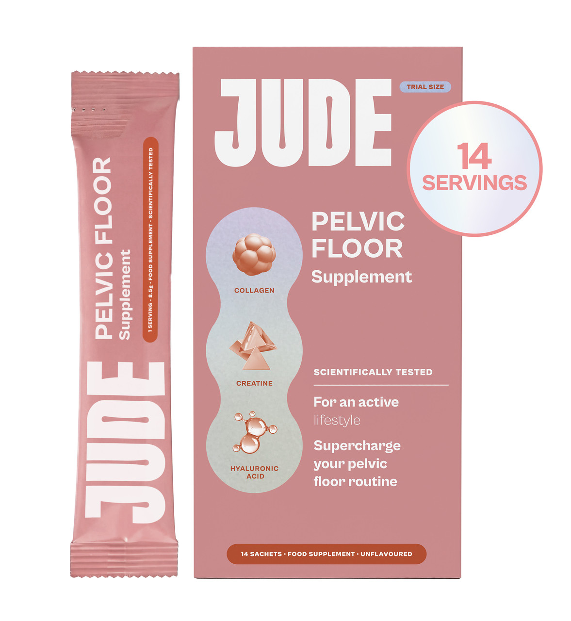Jude Pelvic Floor Supplements 14 Sachets
