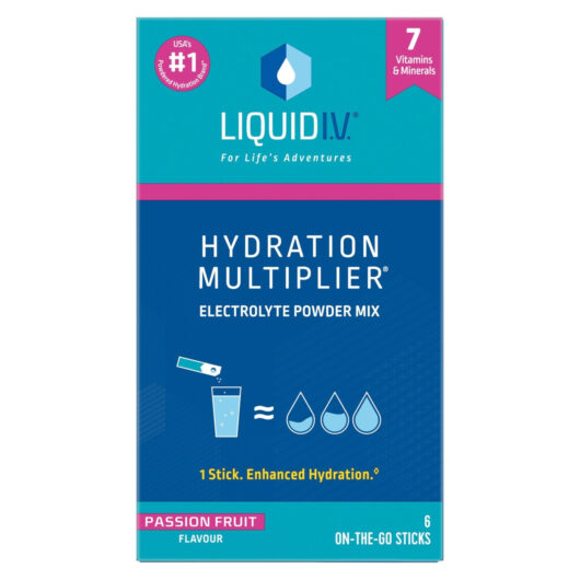 LIQUID I.V Hydration Passion Fruit 6x16g