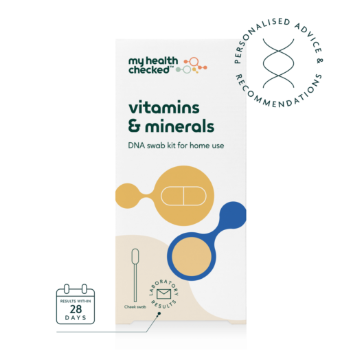 MyHealthChecked Vitamins & Minerals DNA Test