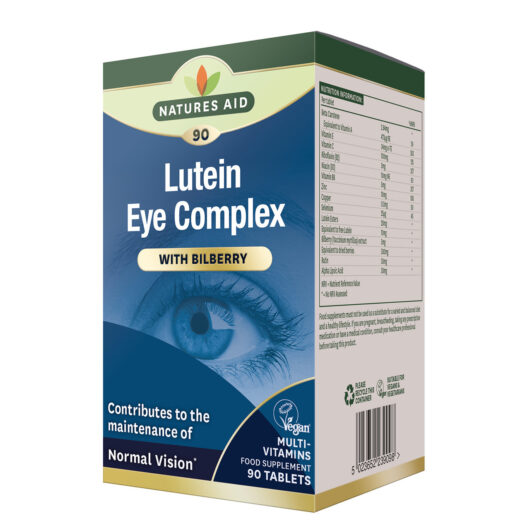 Natures Aid Lutein Eye Complex 90 Tablets