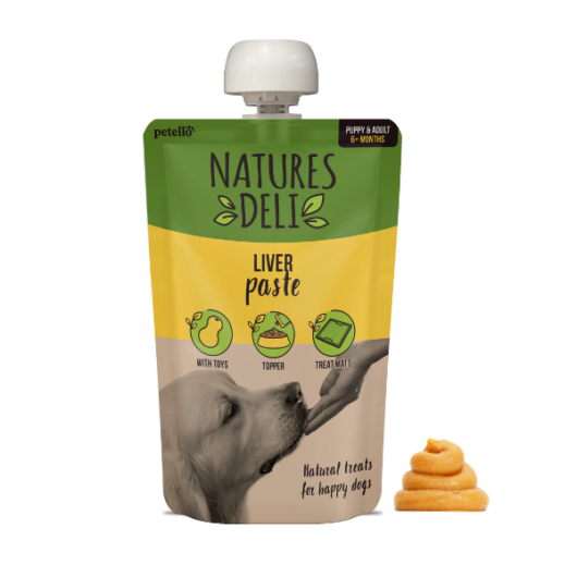 Natures Deli Liver Paste Pouch for Dogs 100g