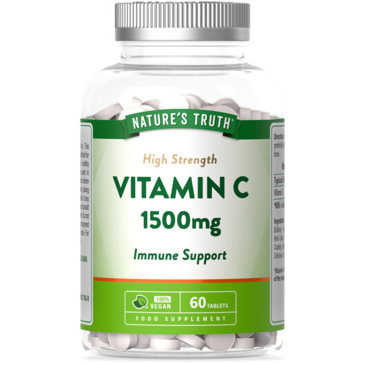 Nature's Truth High Strength Vitamin C 1500mg - 60 Tablets