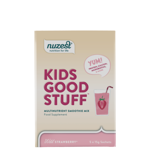 Nuzest Kids Good Stuff Wild Strawberry 5 x 15g Sachet Box