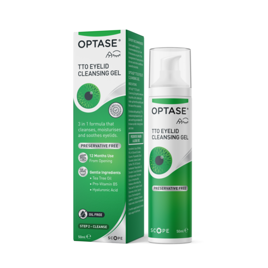 Optase Tea Tree Oil Eyelid Cleansing Gel Preservative Free - 50ml