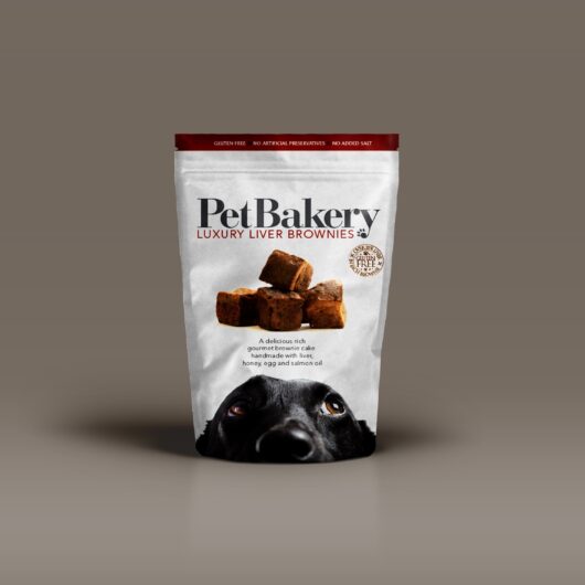 Pet Bakery Luxury Liver Brownie Dog Treats 190g