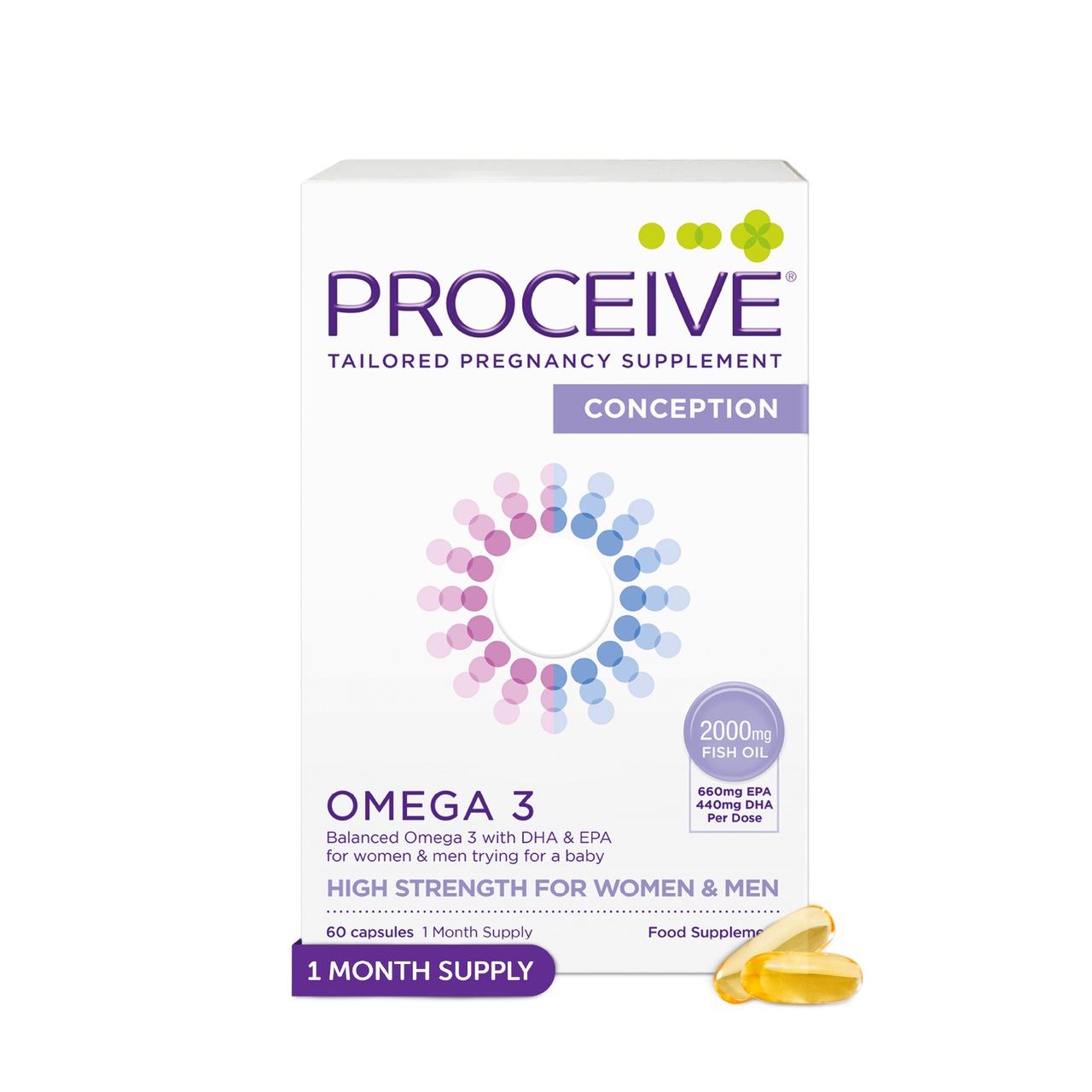Proceive Conception Omega 3 60 Softgels