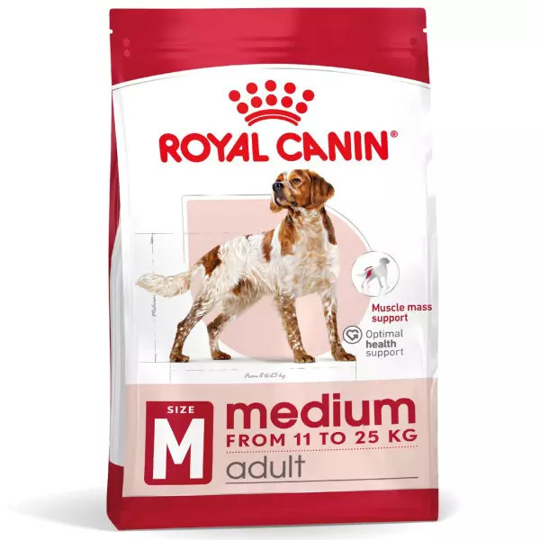 Royal Canin Medium Adult Dry Dog Food 3kg