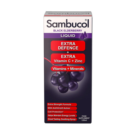 Sambucol Extra Defence Black Elderberry Liquid 120ml