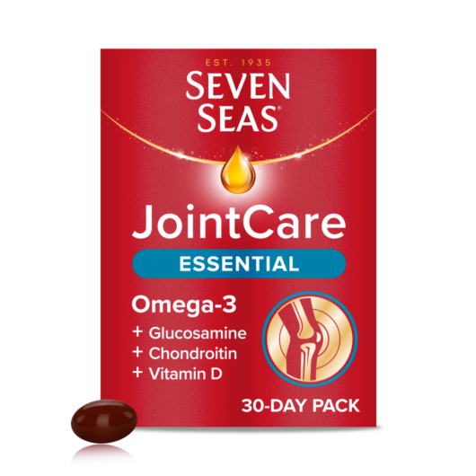 Seven Seas JointCare Essential With Omega-3, Glucosamine and Chondroitin 30 Capsules