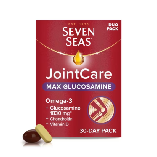 Seven Seas JointCare Max Glucosamine Tablets & Fish Oil 30 Tablets + 30 Capsules