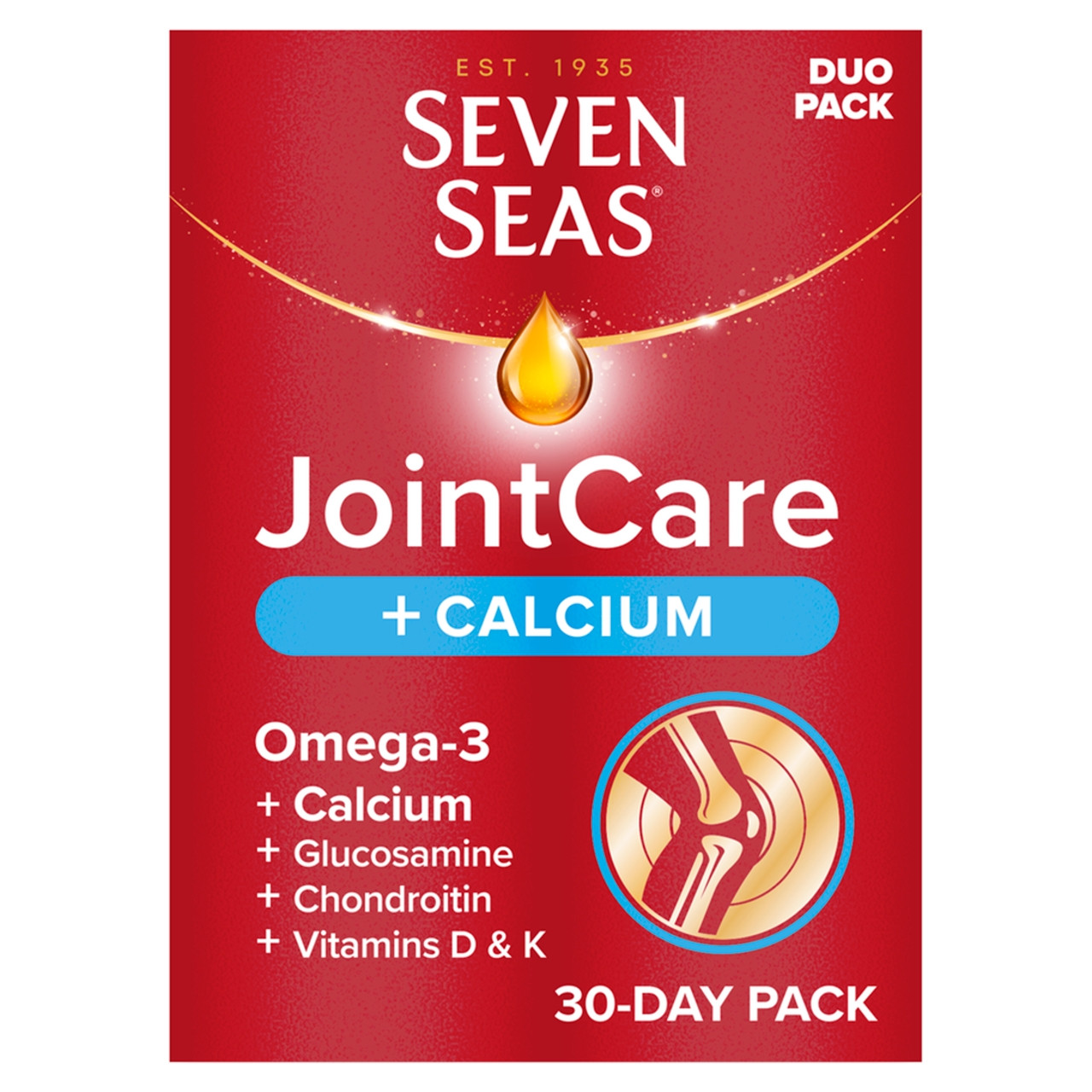 Seven Seas Jointcare Calcium 30 Capsules + 30 Tablets
